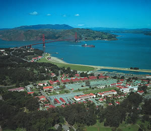 Presidio aerial