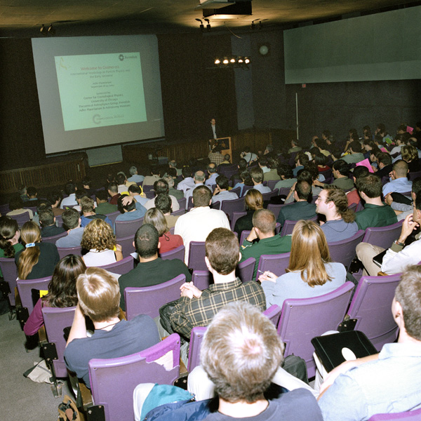 Crowded auditorium