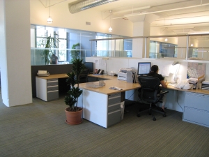 Well-ventilated office