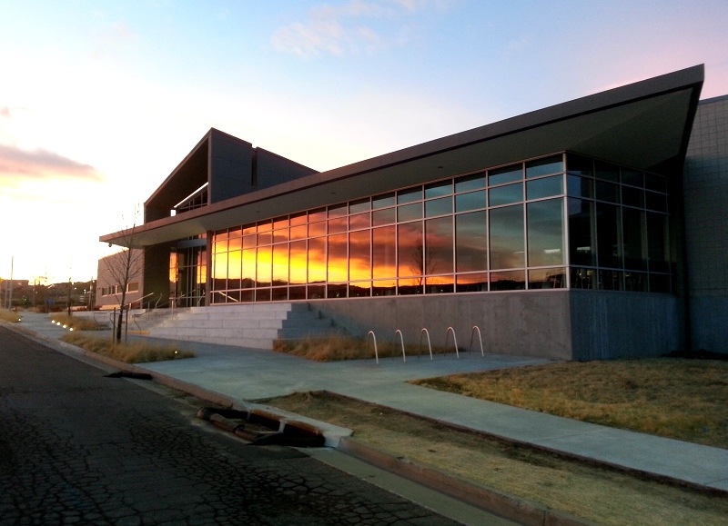 Regional materials like concrete and steel helped the NREL Café, located on the National Renewable Energy Laboratory's South Table Mountain campus, achieve Platinum under LEED 2009. Projects will no longer achieve separate points for regional materials, and the radius has shrunk to 100 miles. | Photo – Paul Schwabe/NREL