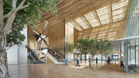 Comcast Technology Center lobby