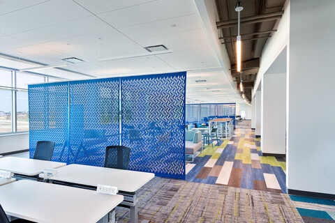 interior of infosys indianapolis hq